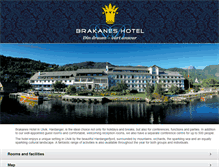 Tablet Screenshot of brakanes-hotel.com